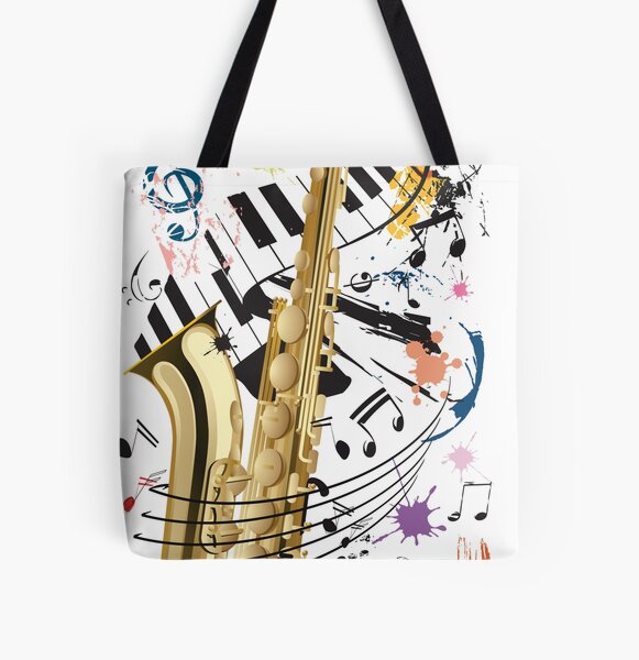 Grand Piano Tote Bag — Cadenza Studios