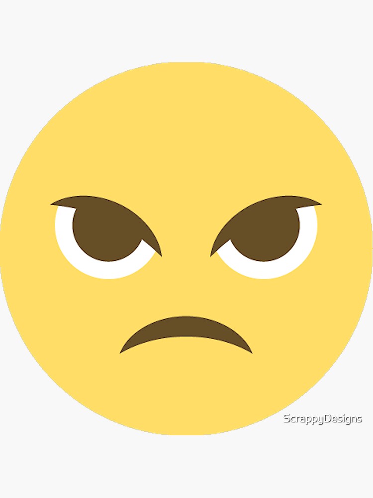 Angry emoji, finger and hand sad line icon, feelings or emotions, vector,  black and white. 23147979 Vector Art at Vecteezy