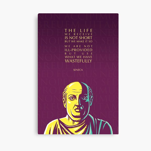 Item preview, Seneca quote: The life we receive  designed and sold by Elvin Dantes.