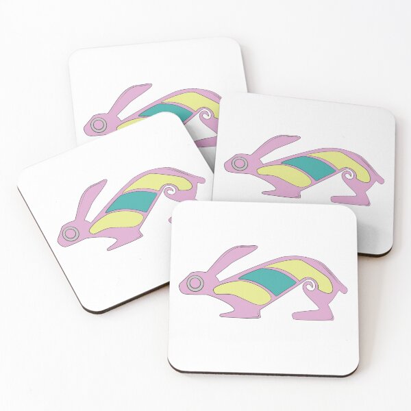 Item preview, Roman rabbit pink designed and sold by Elizabeth Foulds.