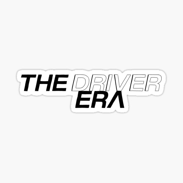 the-driver-era-logo-sticker-for-sale-by-lenidesigns-redbubble