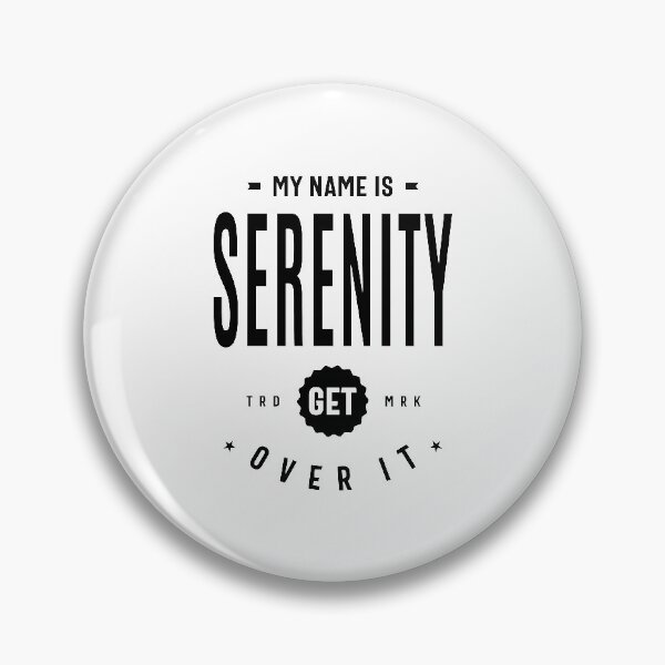 Item preview, Serenity Personalized Name Birthday designed and sold by cidolopez.