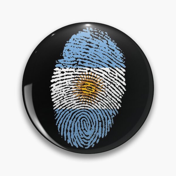 Item preview, Handprint Argentina Flag designed and sold by GBDesigner.
