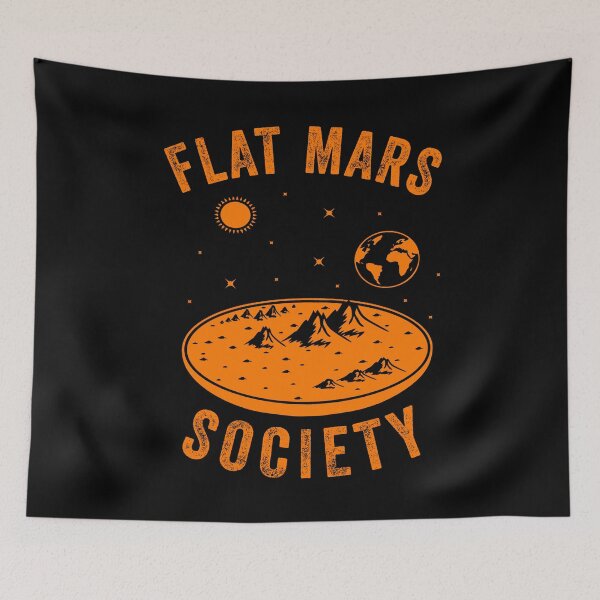 Item preview, SOCIEDAD DE FLAT MARS designed and sold by WeirdFlexMob.
