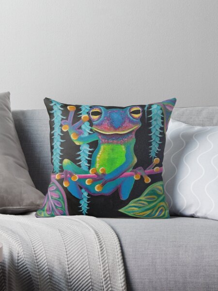 Artikel-Vorschau von Regenbogenwaldfrosch, designt und verkauft von Renee Hayes.