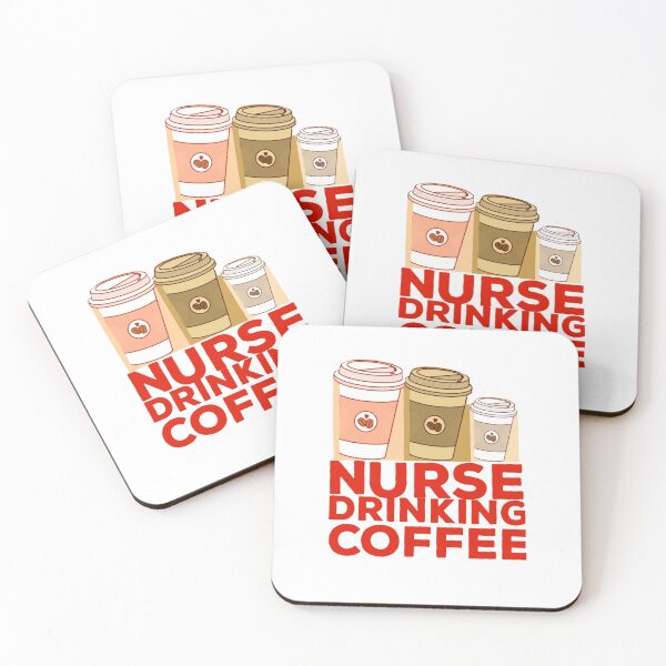 Item preview, Nurse Drinking Coffee  designed and sold by papaipapai198.