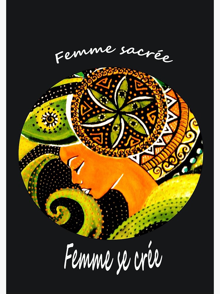 Aperçu 3 sur 3. Cahier à spirale avec l'œuvre Ressource sacrée créée et vendue par Graine-de-Lune.