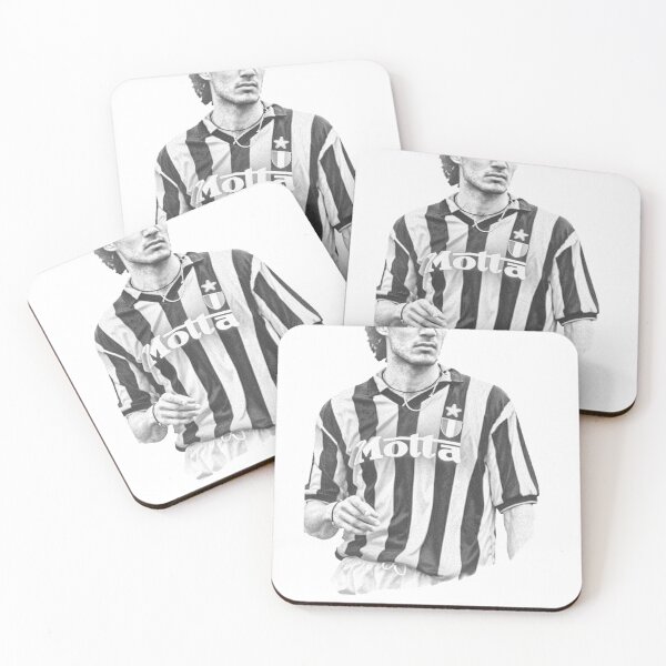 Item preview, Paolo Maldini in black & white with signature  designed and sold by MyClub.