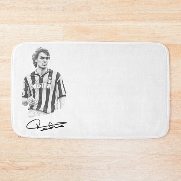 Item preview, Paolo Maldini in black & white with signature  designed and sold by MyClub.