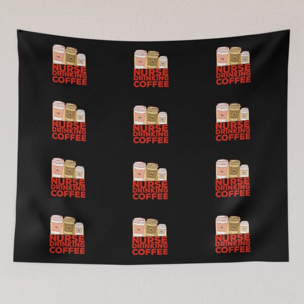 Item preview, Nurse Drinking Coffee  designed and sold by papaipapai198.