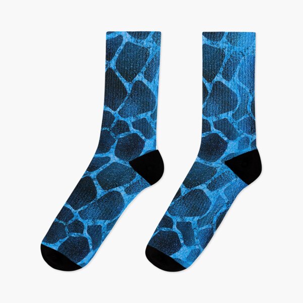 Artikelvorschau, Indigo Giraffe Ledermuster entworfen und verkauft von Printedarts.