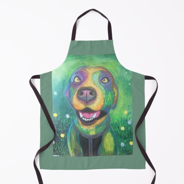 Item preview, Colourful Bright Dog Zee designed and sold by Renee Hayes.
