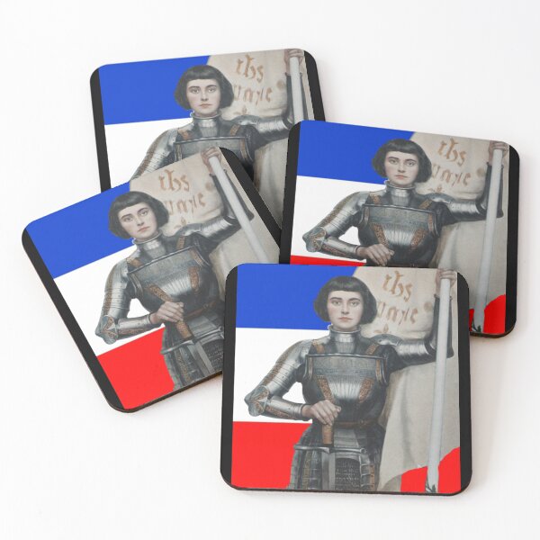 Item preview, Joan of Arc (Albert Lynch 1903) with French Flag designed and sold by History Merch!.