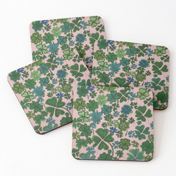 Item preview, Lucky four leaf clovers designed and sold by beckiwragg.