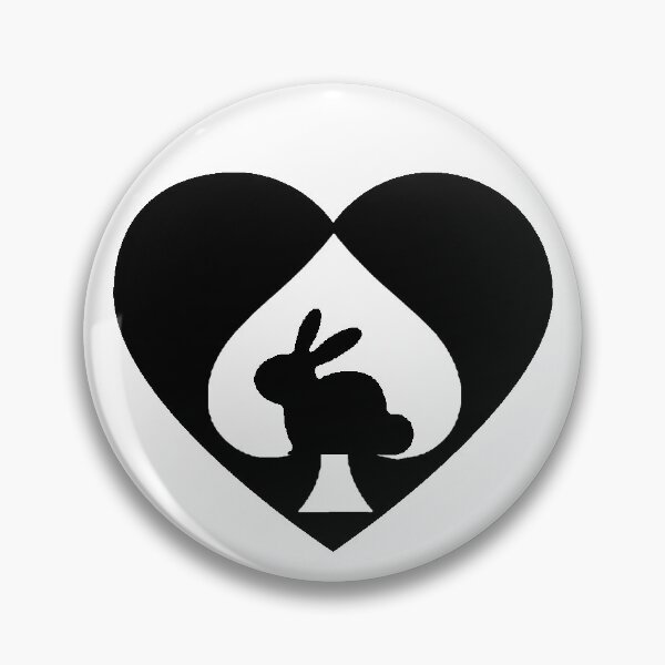 Item preview, Snowbunny Heart - Queen of Spades Blacked designed and sold by Filsek.