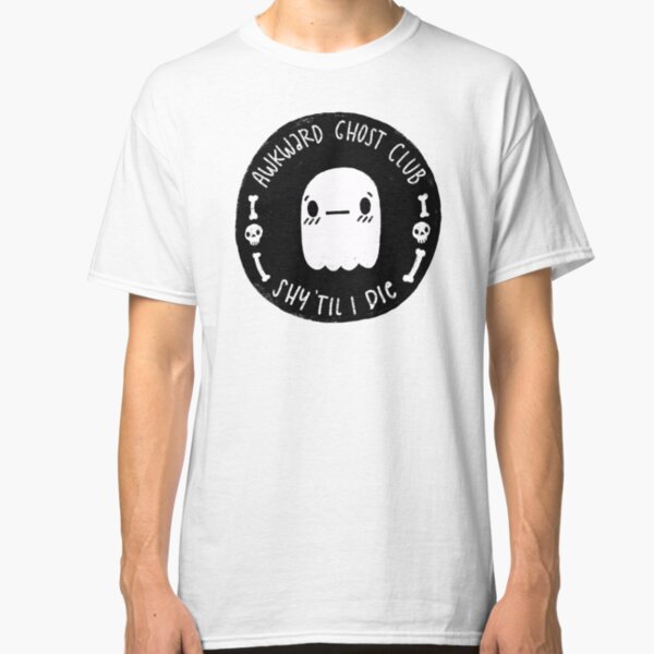 Awkward Ghost Club Black Classic T-Shirt