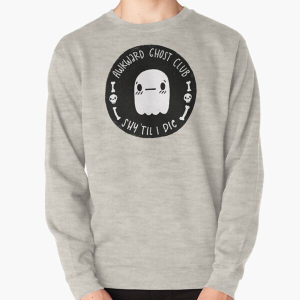 Awkward Ghost Club Black Pullover Sweatshirt