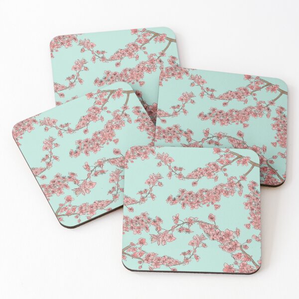 Item preview, Watercolor sakura flowers designed and sold by keelsome.