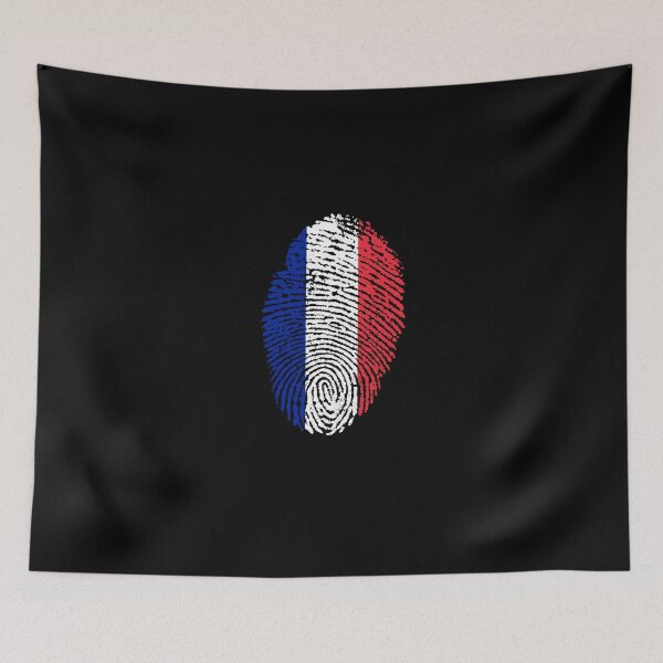 Item preview, Handprint French Flag France designed and sold by GBDesigner.