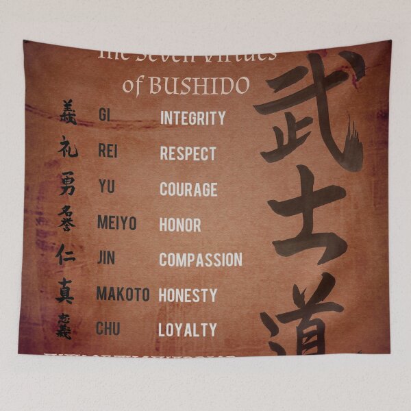 Item preview, BUSHIDO Seven Virtues designed and sold by mwagie.