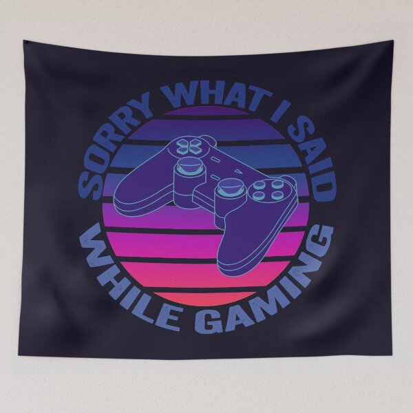 Item preview, Sorry For What I Said While Gaming - awesome gift for everyone who love playing video games designed and sold by hyggekrog.