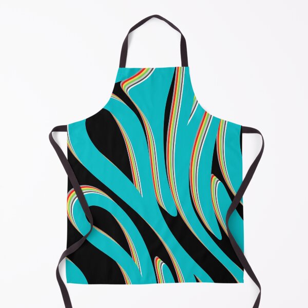 Item preview, # 125- Modern Zebra Effect on Black Background - Abstract Art - Kook Art designed and sold by KookArt.
