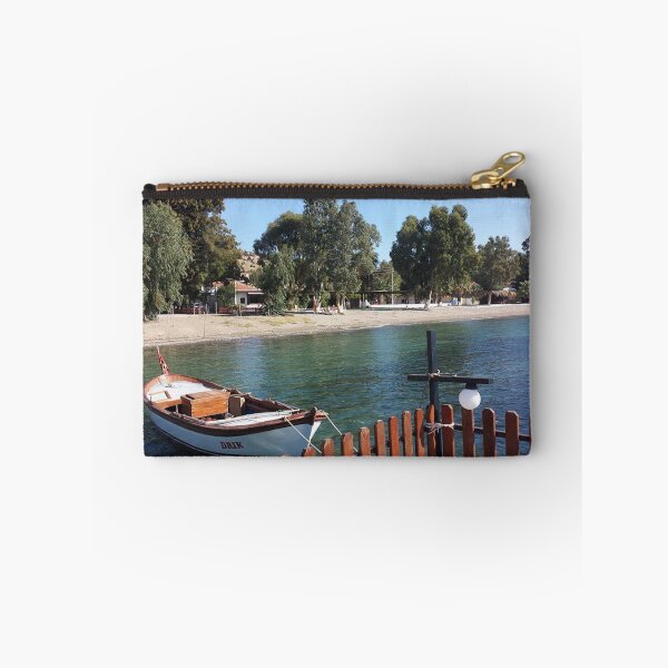 Item preview, Barco en una tranquila Foça, Turquía designed and sold by Ksaavet.