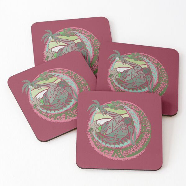 Item preview, Hawaiian Tribal Turtle Badge designed and sold by sunnthreads.