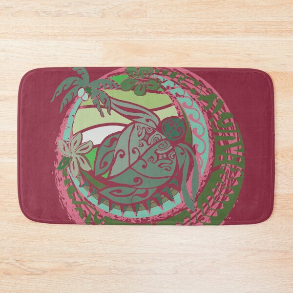 Item preview, Hawaiian Tribal Turtle Badge designed and sold by sunnthreads.