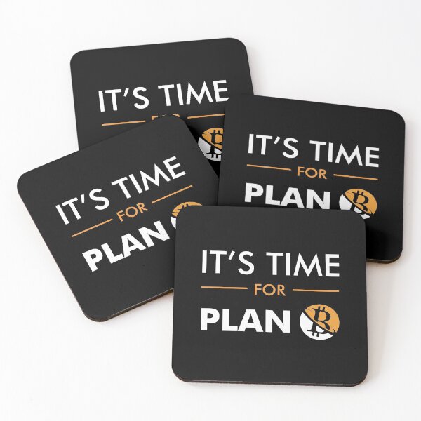 Item preview, It's time for Plan B Bitcoin  designed and sold by pannolinno.