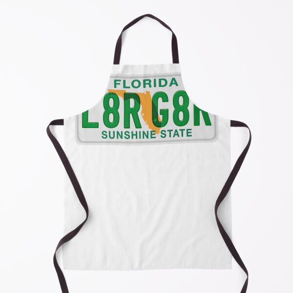 Item preview, Florida LATER GATOR Vanity License Plate L8R G8R designed and sold by IronEcho.