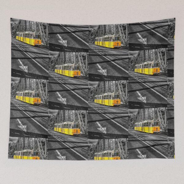 Item preview, Tram on Liberty Bridge Budapest designed and sold by Incakola1.
