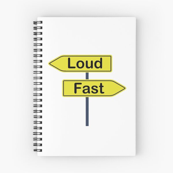 Item preview, loud not fast loud not fast designed and sold by Elonshop.