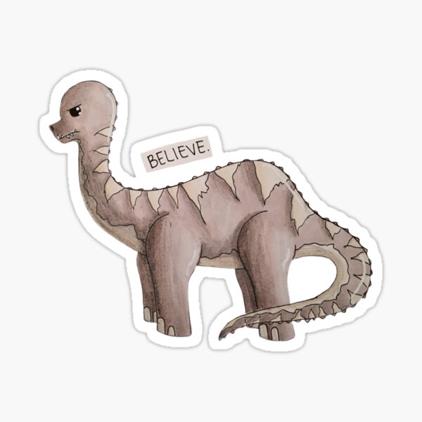 Little Mokele Mbembe  Sticker for Sale by Goshzilla