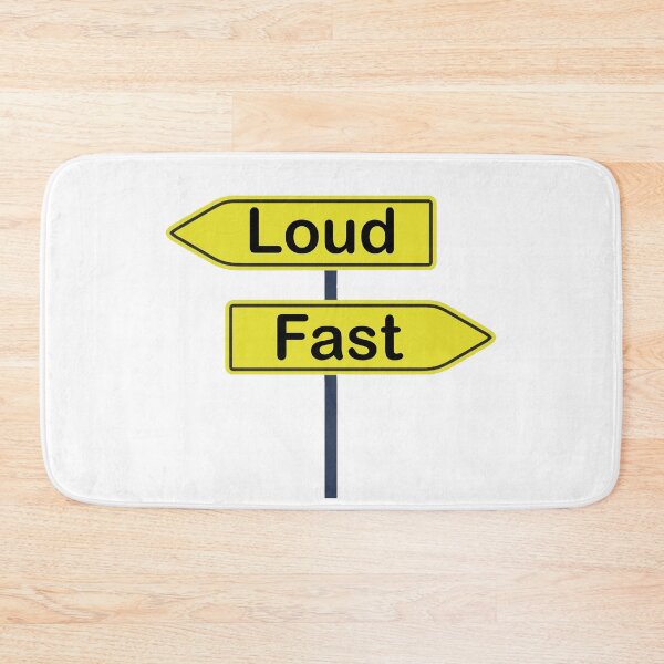 Item preview, loud not fast loud not fast designed and sold by Elonshop.
