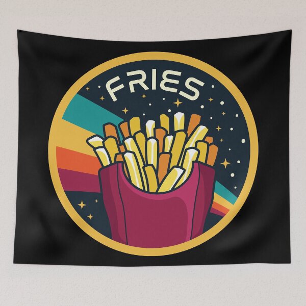 Item preview, Fries Space Delivery designed and sold by spacedowl.
