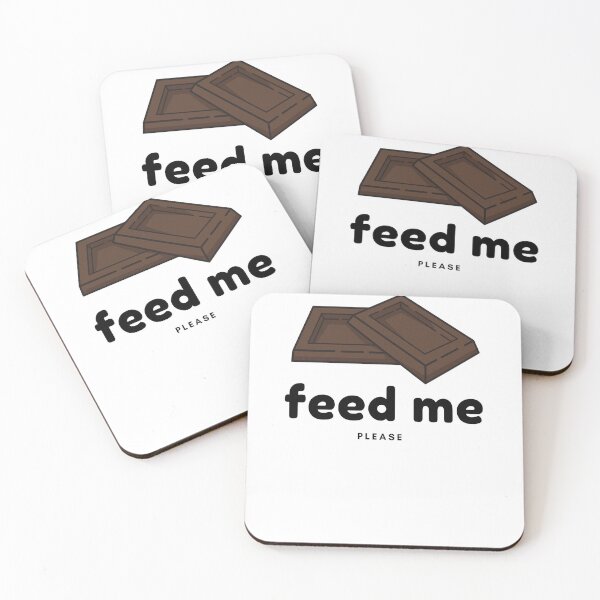 Item preview, Feed me chocolate please designed and sold by chill-a-lot.