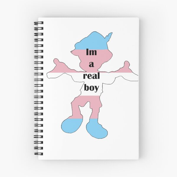 Item preview, Pinocchio Trans Pride- I'm a real boy designed and sold by EvanDesigns.