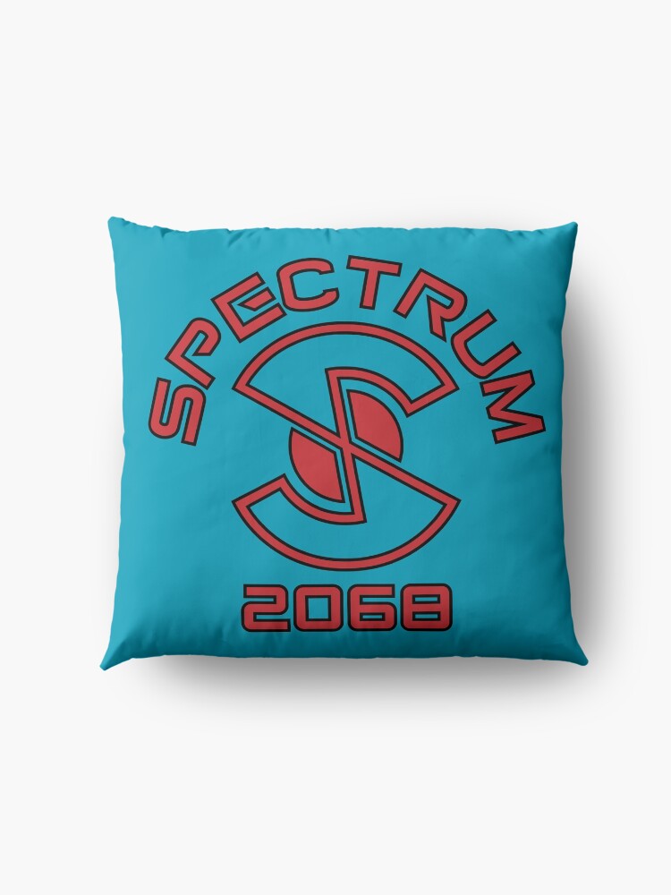 Alternate view of Captain Scarlet and the Mysterons Spectrum Logo Floor Pillow