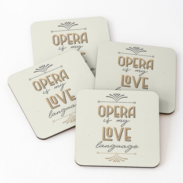 Item preview, Opera is My Love Language designed and sold by ForStrong.