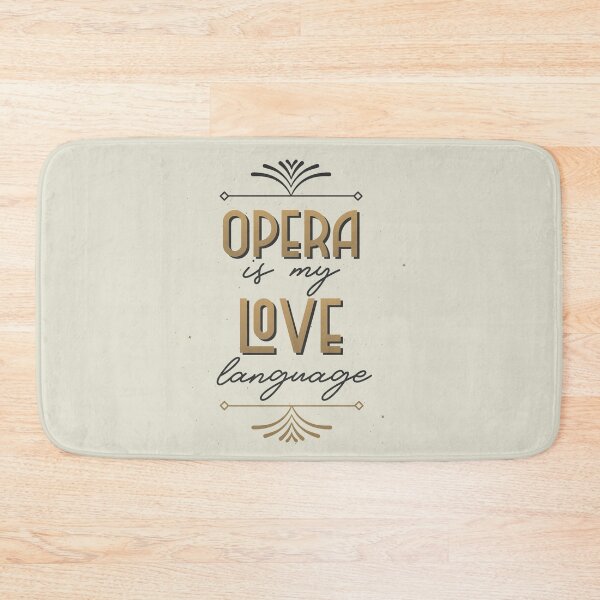 Item preview, Opera is My Love Language designed and sold by ForStrong.