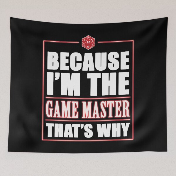 Item preview, I am the Game MASTER designed and sold by Legion of Myth.