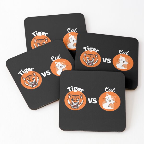 Item preview, Tiger Vs Cat designed and sold by SimpleUniverse.