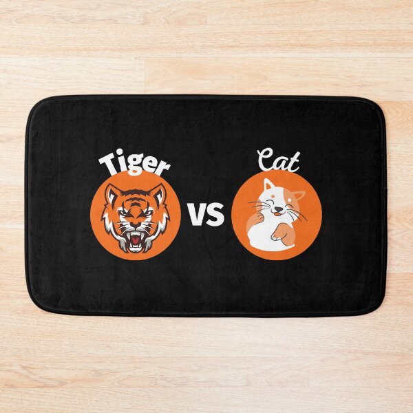 Item preview, Tiger Vs Cat designed and sold by SimpleUniverse.