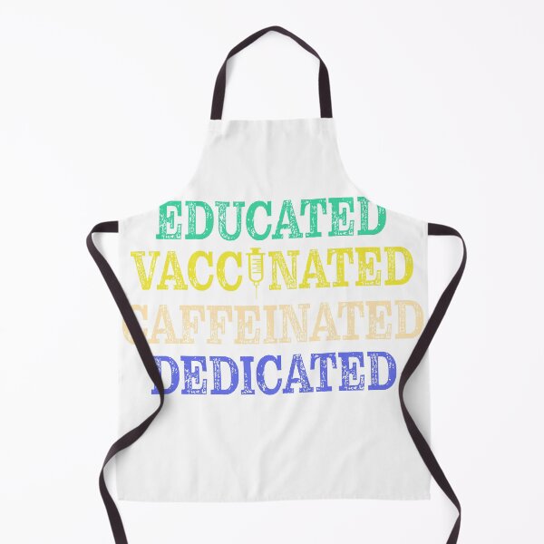Item preview, Educated Vaccinated Caffeinated Dedicated t-shirt  designed and sold by Perfectstyles.