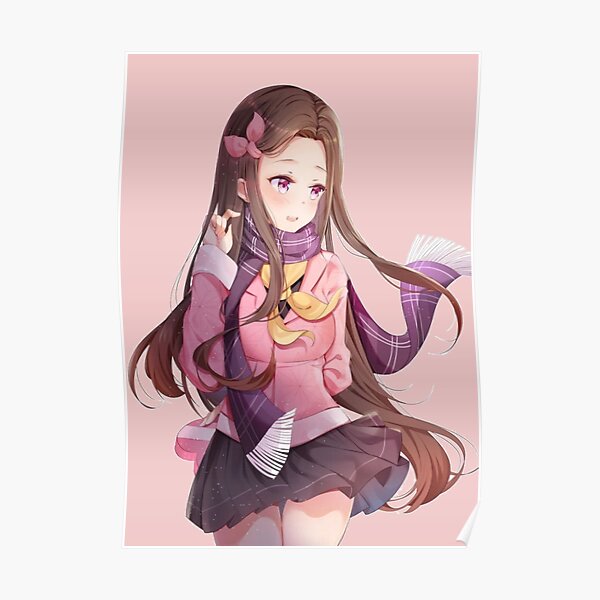 Nezuko Angry Posters | Redbubble