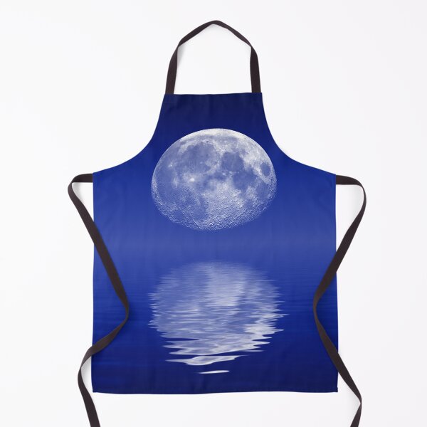 Item preview, A setting Moon over calm waters designed and sold by Jumaima.