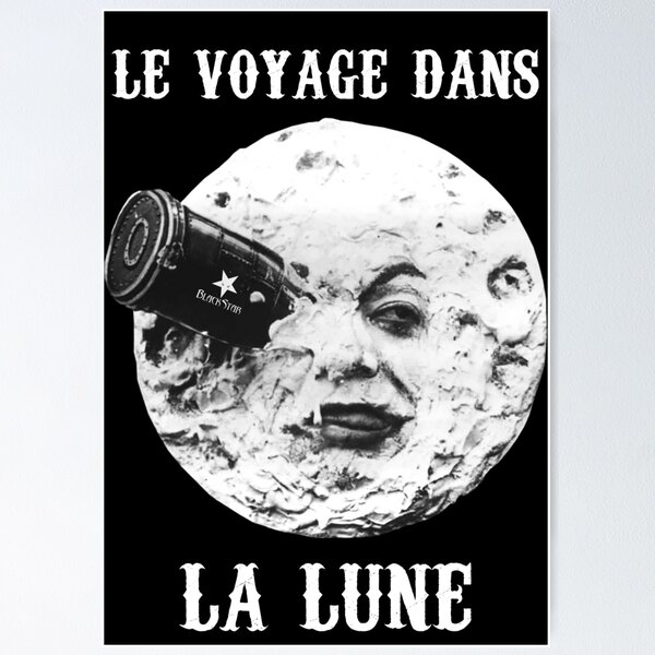 Vista previa del artículo con la obra «Le voyage dans la Lune», diseñado y vendido por Black Star.