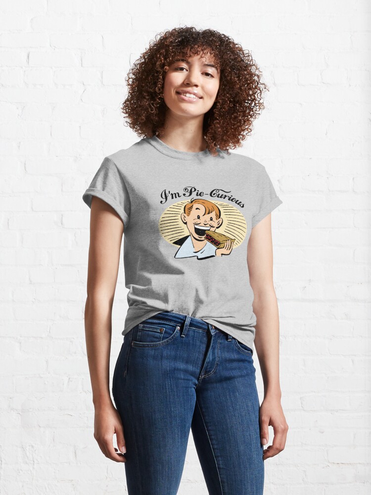 Alternate view of I'm Pie-Curious Classic T-Shirt