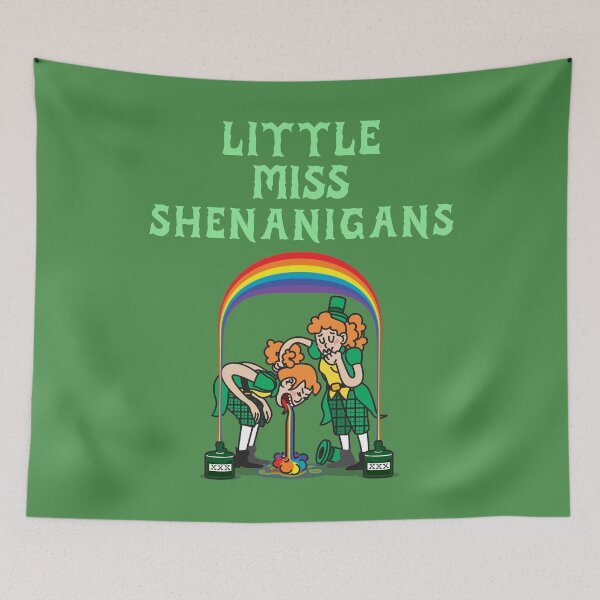 Item preview, Little Miss Shenanigans - Funny St. Patrick's Day designed and sold by alancrapopod.